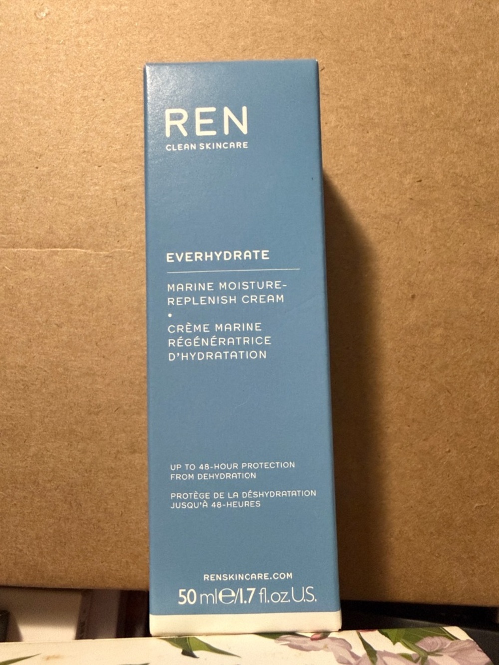 REN Everhydrate Marine Moisture-Replenish Cream - full new